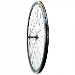 Kerékpár kerék első 700 Road fekete Kerékpár tartozékok Bike