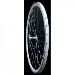 Kerékpár kerék első 700 Road fehér Kerékpár tartozékok Bike