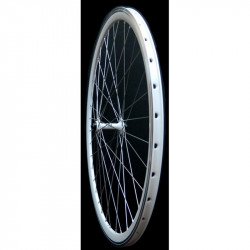 Kerékpár kerék első 700 Road fehér Kerékpár tartozékok Bike