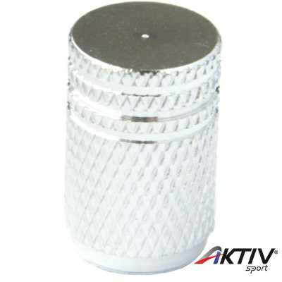 Kerékpár szelepsapka alu ezüst recés