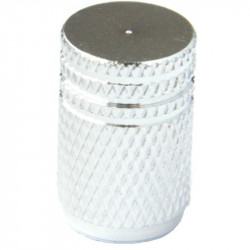 Kerékpár szelepsapka alu ezüst recés Kerékpár tartozékok Bike