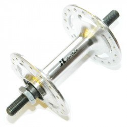 Kerékpár első agy Joytech alu 36H Fixi ezüst Kerékagy Joytech