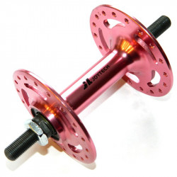 Kerékpár első agy Joytech alu 36H Fixi pink Kerékagy Joytech
