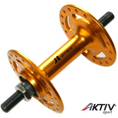 Kerékpár első agy Joytech alu 36H Fixi narancs