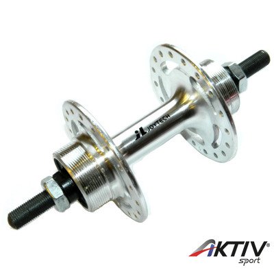 Kerékpár hátsó agy alu 36H fixi ezüst