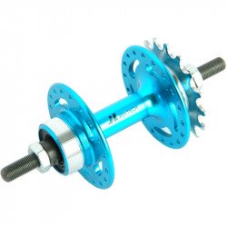 Kerékpár hátsó agy alu 36H fixi kék Kerékagy Joytech