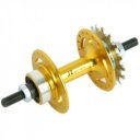Kerékpár hátsó agy alu 36H fixi arany
