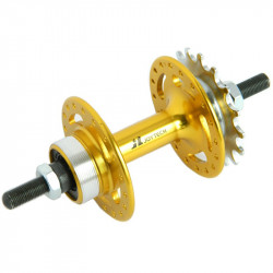 Kerékpár hátsó agy alu 36H fixi arany
