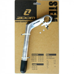 Kerékpár befogó Zoom 22,2 alu ezüst Kerékpár tartozékok Zoom