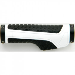 Kerékpár markolat Propalm ergo fekete - fehér Kerékpár tartozékok Propalm