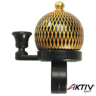 Kerékpár csengő gömb aranyháló