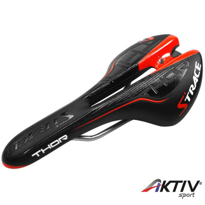 Kerékpár Nyereg Strace Thor matt fekete