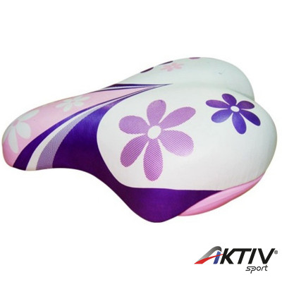 Kerékpár Nyereg DDK 1216 gyerek virágos