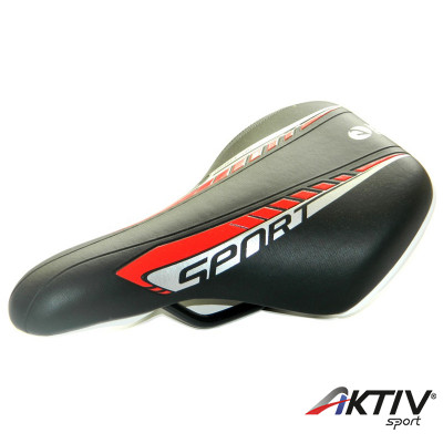 Kerékpár Nyereg DDK Junior Sport fekete - piros