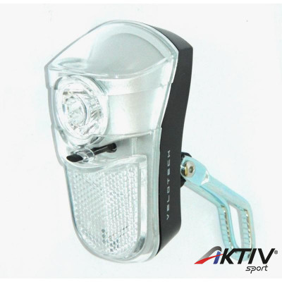 Kerékpár első lámpa elemes 1 LED