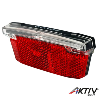 Lámpa hátsó csomagtartóra 3 LED dinamós