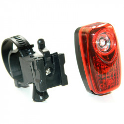 Villogó hátsó Velotech 1+2 LED Kerékpár tartozékok Velotech