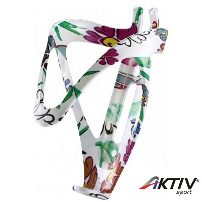 Kerékpár Kulacstartó Ostand műanyag virágos