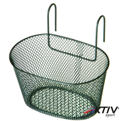 Kerékpár kosár első gyerek sűrű fekete