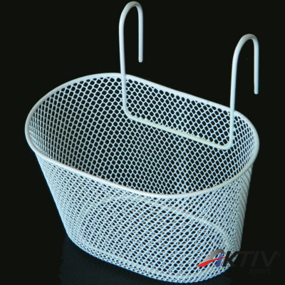 Kerékpár kosár első gyerek sűrű fehér