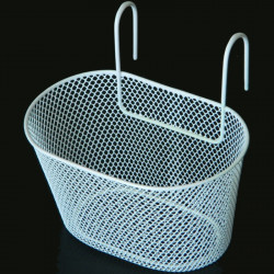 Kerékpár kosár első gyerek sűrű fehér Kerékpár tartozékok Bike