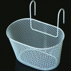 Kerékpár kosár első gyerek sűrű fehér Kerékpár tartozékok Bike