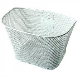 Kerékpár kosár első fehér sűrű szövésű Kerékpár tartozékok Bike