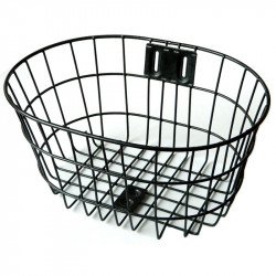 Kerékpár kosár első ritka fekete Kerékpár tartozékok Bike