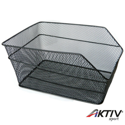 Kerékpár kosár hátsó sűrű 41x34x25 cm