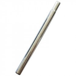 Kerékpár nyeregcső 25,4x300 mm acél króm Sportszer Bike