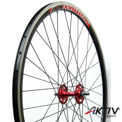 Kerék első 700 Fixi piros