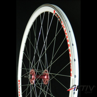 Kerék első 700 Fixi pink 14