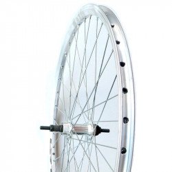 Kerék hátsó 700 DF ezüst Felni Bike