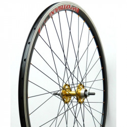 Kerék hátsó 700 Fixi arany Felni Iwotrax