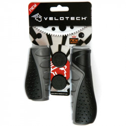 Kerékpár markolat Velotech Ergon fekete/szürke grip Sportszer Velotech