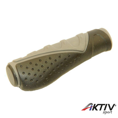 Kerékpár markolat Velotech Ergon szürke/fekete