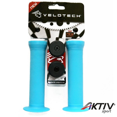 Kerékpár markolat Velotech BMX kraton világoskék