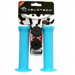 Kerékpár markolat Velotech BMX kraton világoskék Kerékpár tartozékok Velotech