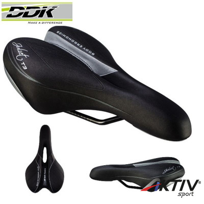 Kerékpár nyereg DDK 3166 T3 Eden fekete