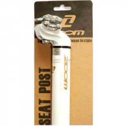 Nyeregcső Zoom 31,6x400 fehér Sportszer Zoom