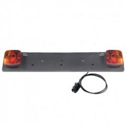 Rendszámtábla tartó, féklámpás Kerékpártartók Bike