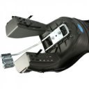 Kerékpár gyerekülés adapteres HTP Elibas bézs