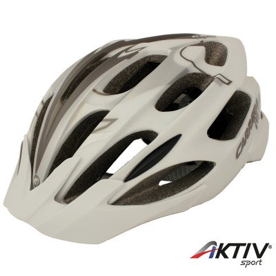 Carrera Kerékpár Gravity Fejvédő (54-57) , Fehér-Ezüst