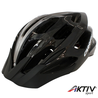 Carrera Kerékpár Gravity Fejvédő (54-57) , Fekete-Ezüst