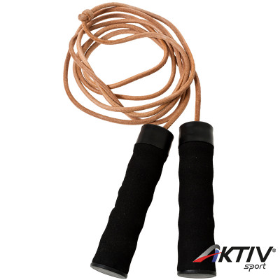 Csapágyazott bőr ugrókötél