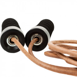 Csapágyazott bőr ugrókötél