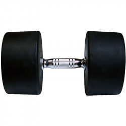 Egykezes gumis súlyzó 35 kg