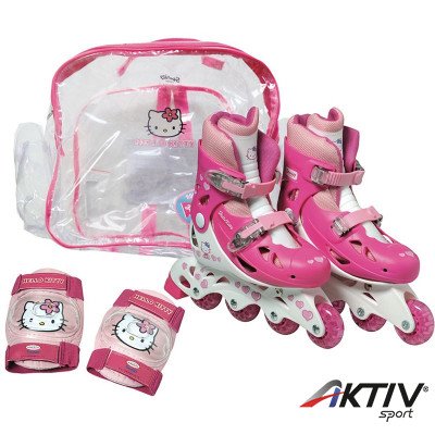 Hello Kitty görkorcsolya szett