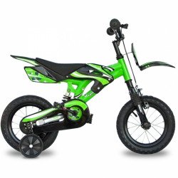 KAWASAKI Classic gyermekkerékpár 12 col - fiú kerékpár INSPL