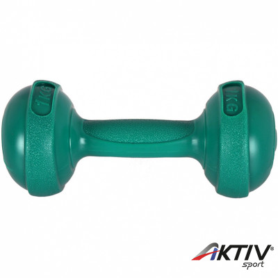 Műanyag cementes kézisúlyzó 1 kg